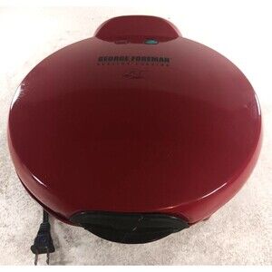 George Foreman Electric Quesadilla Maker RED GFQ001 10 Inch